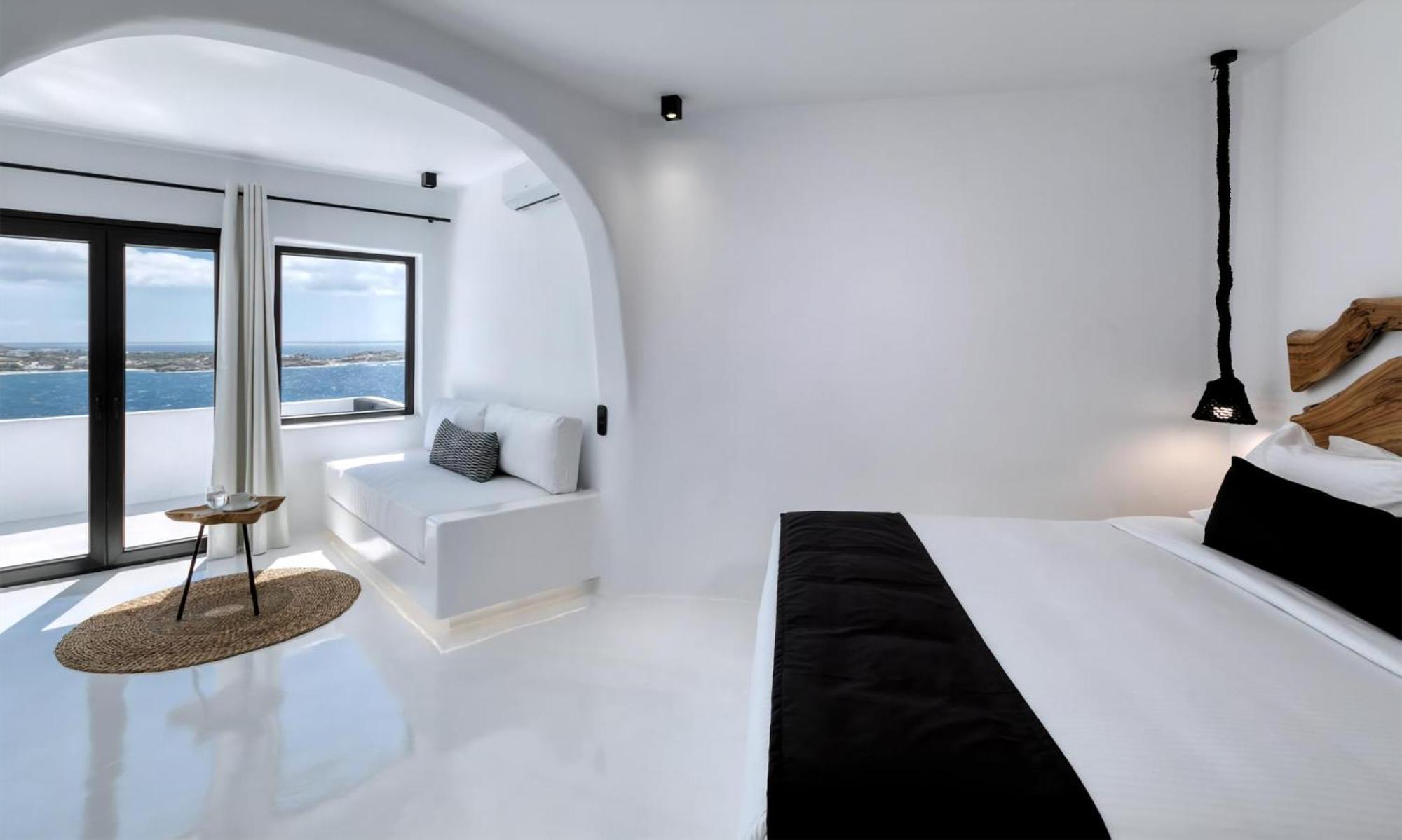 Magnificent Mykonos Rikei 5 Bedrooms Unique Aegean Sea Views Private Infinity Pool Outdoor Jacuzzi Psarou